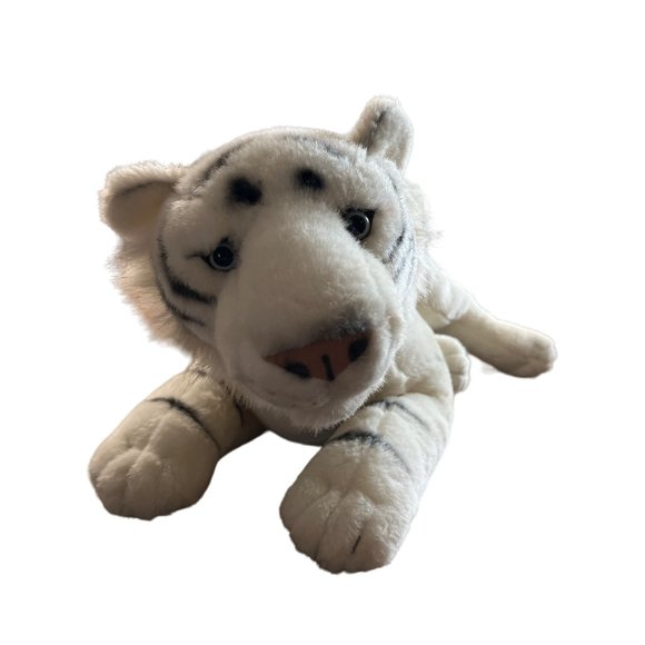 White Bengal Tiger Plush  30” plush - Picture 1 of 4